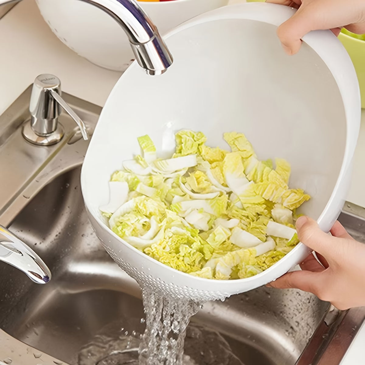RiceFlow - Household Rinsing Basket
