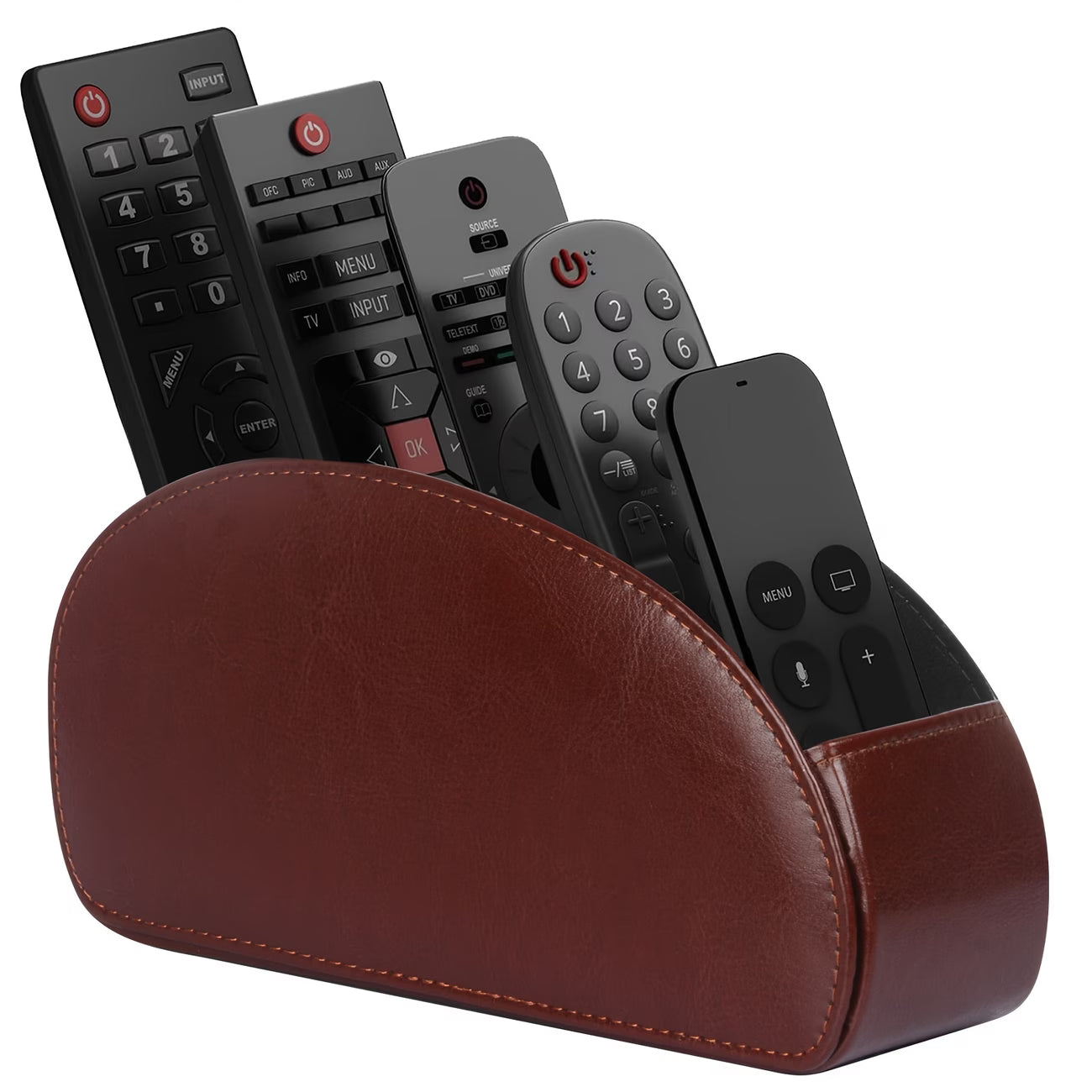 Leather Remote Control Holder