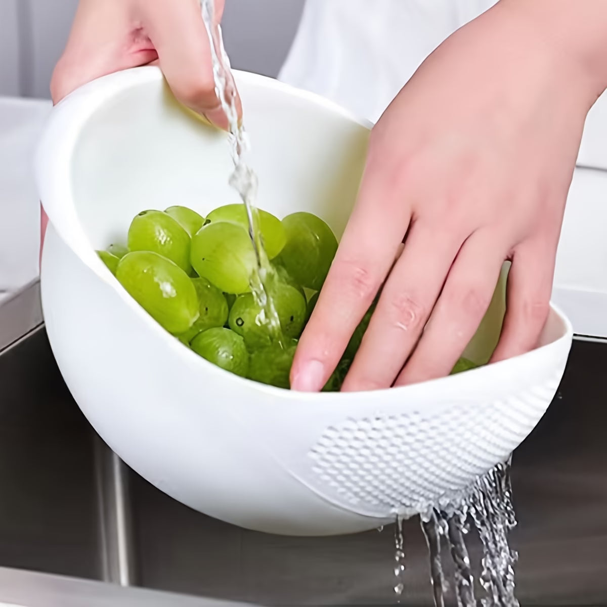 RiceFlow - Household Rinsing Basket