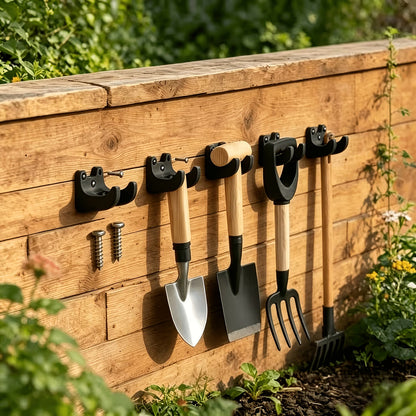 Garden Tool Storage Organizer - 8pc
