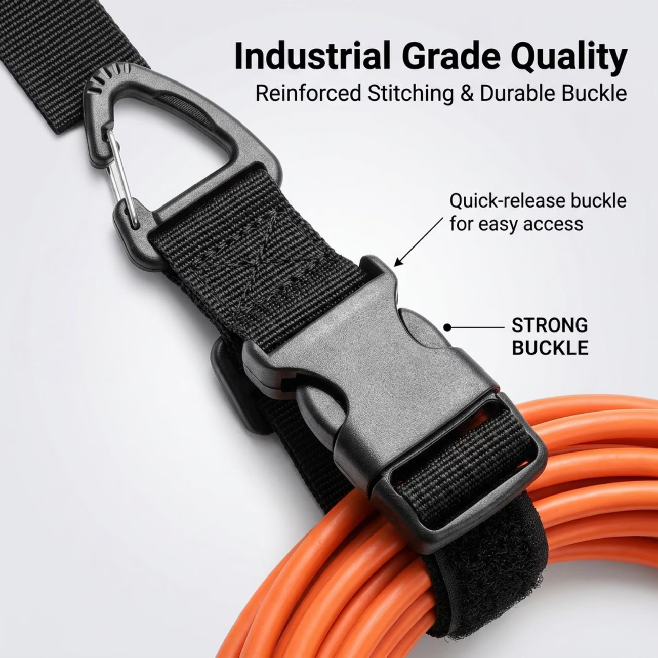 Heavy-Duty Adjustable Storage Straps