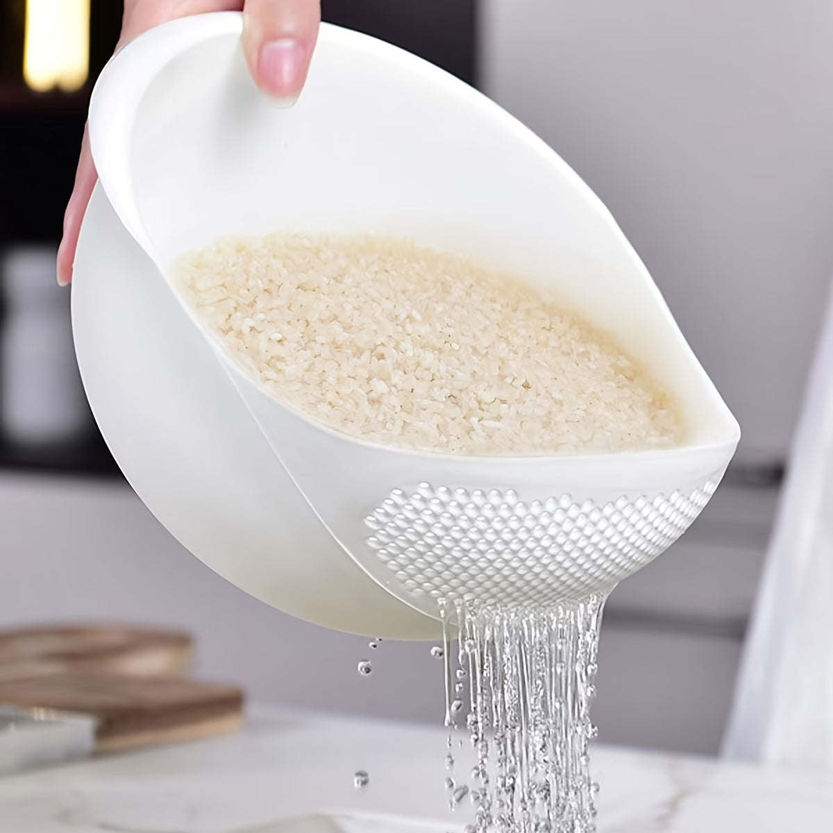RiceFlow - Household Rinsing Basket