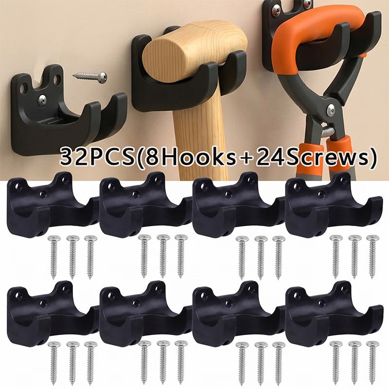 Garden Tool Storage Organizer - 8pc
