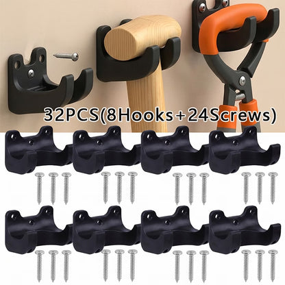 Garden Tool Storage Organizer - 8pc
