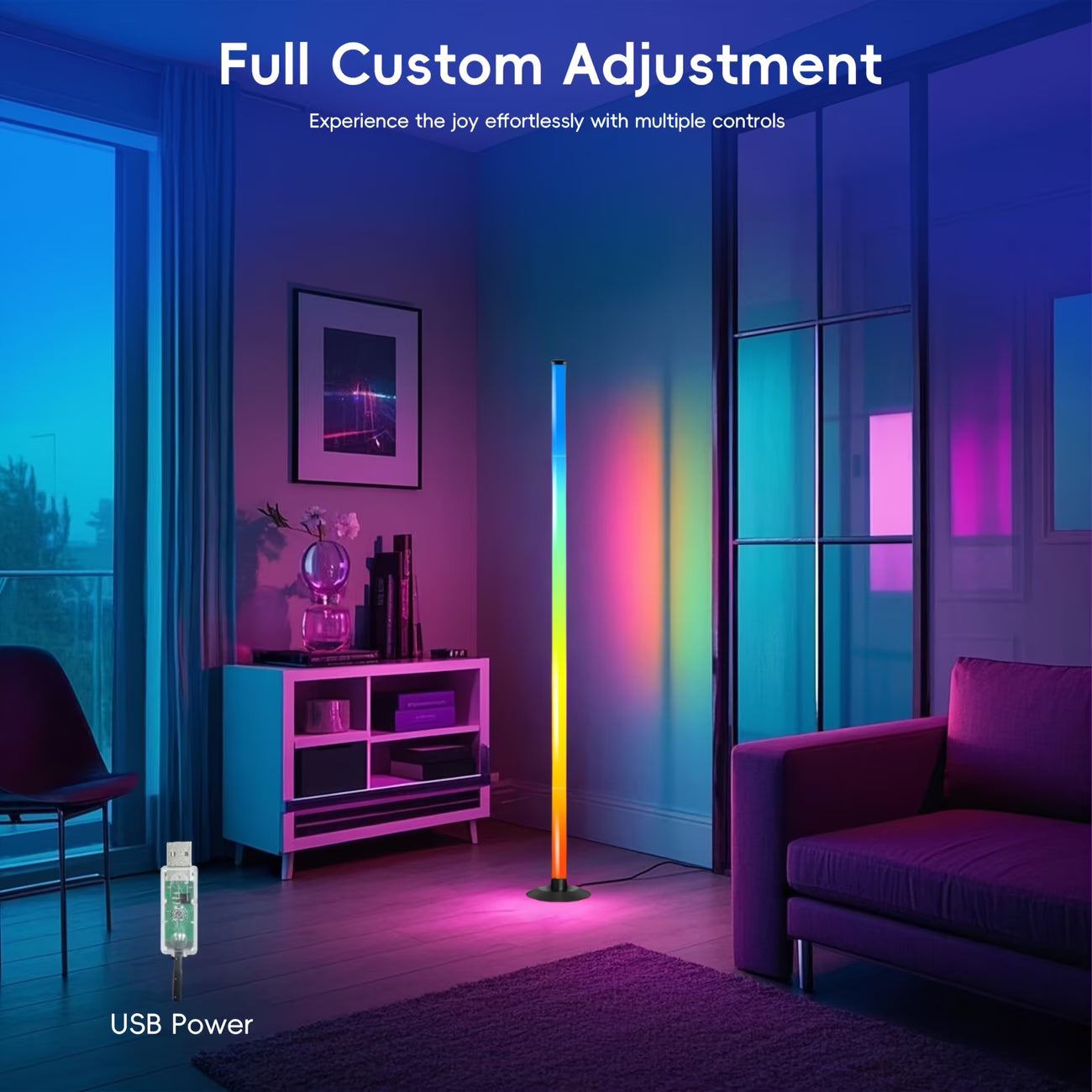 Smart RGB IC LED Floor Lamp