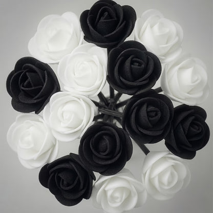 Black & White Rose Reed Diffuser Sticks